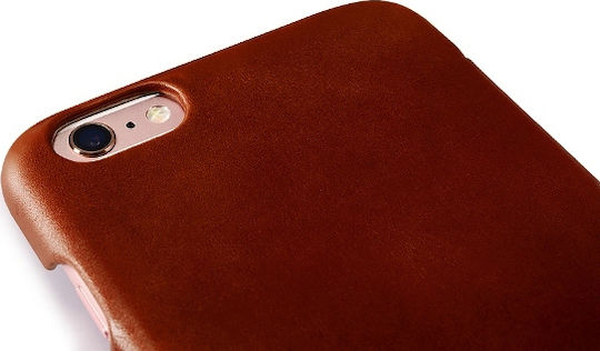 iCarer Vintage Curved Edge Book Piele artificială Maro (iPhone 6/6s Plus)