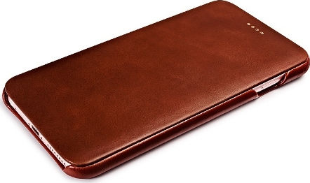 iCarer Vintage Curved Edge Book Piele artificială Maro (iPhone 6/6s Plus)