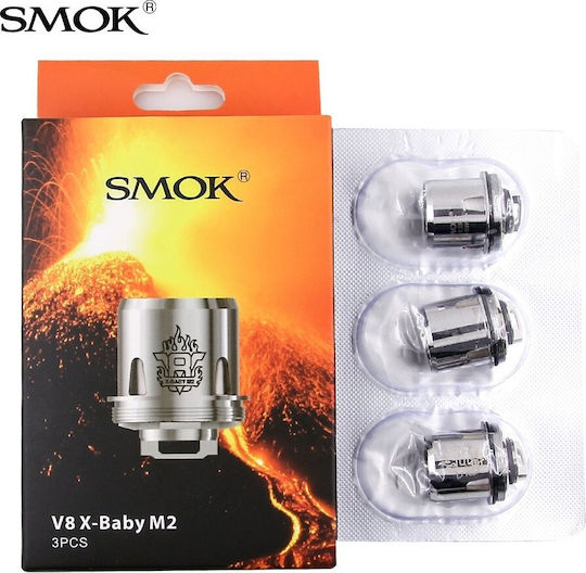 Smok TFV8 X-Baby M2 Widerstand für Elektronische Zigaretten 0.25ohm (Dampfmethode) 1Stück