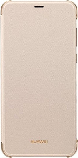 Huawei Книга Изкуствена кожа Златист (Huawei P Smart)
