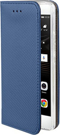 Book Δερματίνης Μαγνητικό Μπλε (Redmi Note 8 Pro)