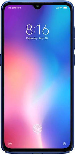 Nillkin Super Frosted Back Cover Plastic Albastru (Xiaomi Mi 9)