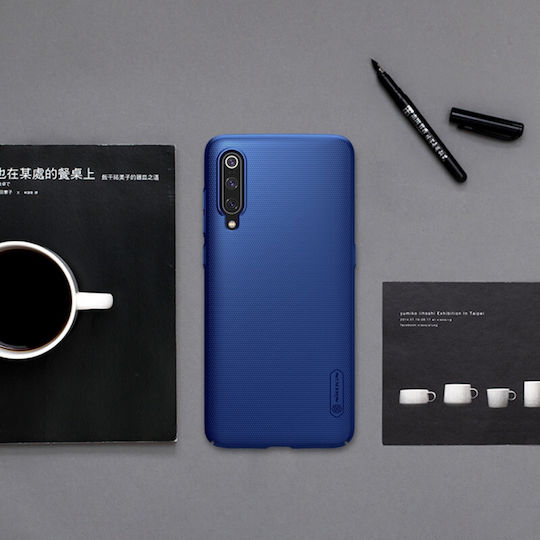 Nillkin Super Frosted Back Cover Plastic Albastru (Xiaomi Mi 9)