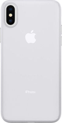 Spigen AirSkin Silicone Back Cover Transparent (iPhone X / Xs)