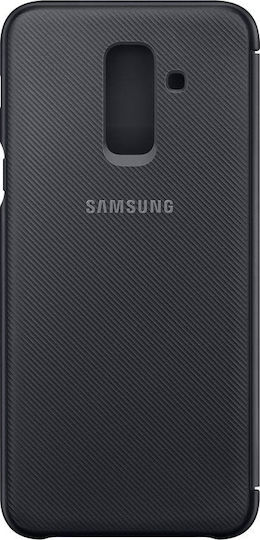 Samsung Book Synthetic Leather Black (Galaxy A6+ 2018) WW