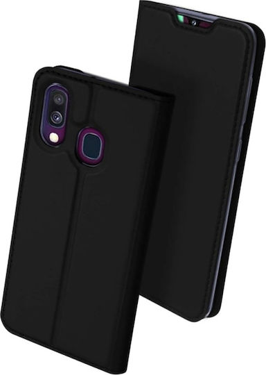 Dux Ducis Skin Pro Book Synthetic Leather Black (Galaxy A40) 6934913063147