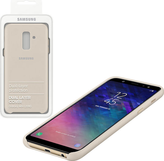 Samsung Задна корица Пластмаса Златист (Galaxy A6+ 2018) WW