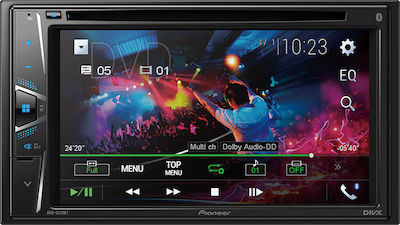 Pioneer Ηχοσύστημα Αυτοκινήτου Universal 2DIN (Bluetooth/USB/AUX) με Οθόνη Αφής 6.2"