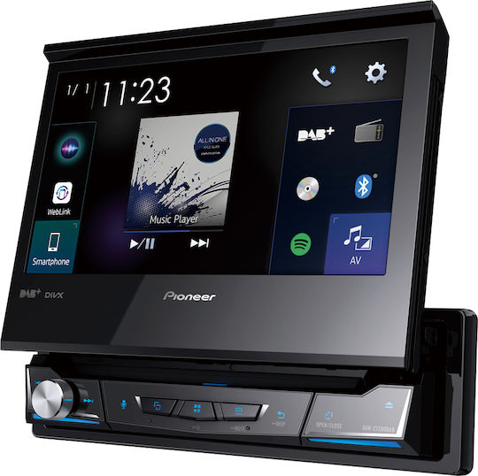 Pioneer AVH-Z7200 DAB Car Radio (1 DIN) (Bluetooth/USB)