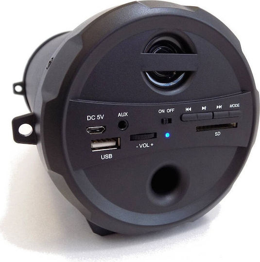 Akai Proffesional ABTS-12C Bluetooth Speaker 10W with Radio Black