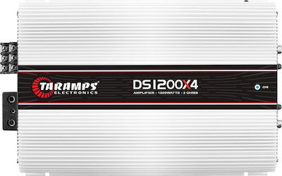 Taramps Ενισχυτής Αυτοκινήτου DS 1200X4 4 Καναλιών (Κλάση D)