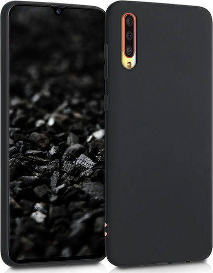 Hurtel Back Cover Silicon 1.2mm Negru (Galaxy A70)