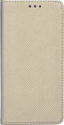 Senso Magnet Synthetic Leather Book Gold (Redmi 7)