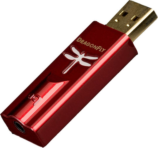 Audioquest Dragonfly DAC cu Intrare USB Roșu