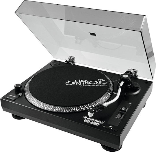 Omnitronic BD-1320 Πικάπ με Belt Drive Μαύρο