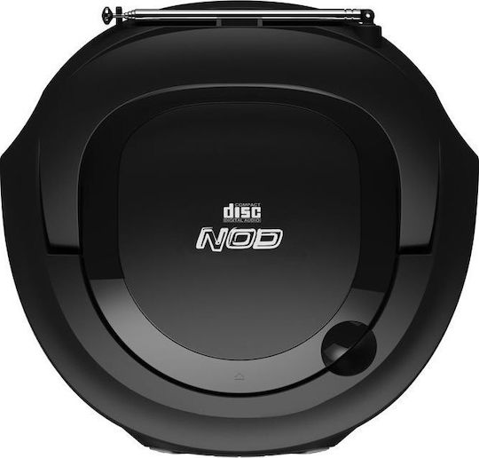 NOD Intro Sistem Portabil Audio Cu CD USB Radio Negru