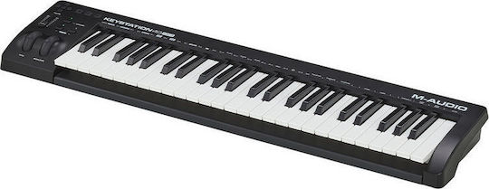 M-Audio Midi Keyboard Keystation MK3 with 49 Keys Black