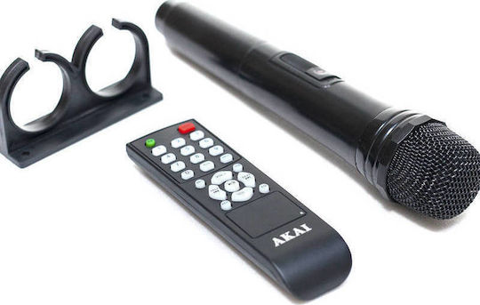 Akai Proffesional Karaoke-Lautsprecher mit Kabellosem Mikrofon SS023A-X10 SS023A-X10 Schwarz