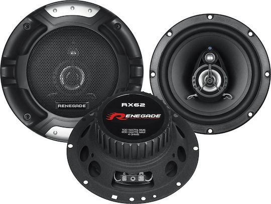 Renegade Car Audio RX62 Σετ Ηχεία Αυτοκινήτου 6.5" με 100W RMS (2 Δρόμων)