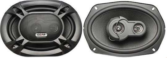 Gear GR-69F3 Σετ Ηχεία Αυτοκινήτου 6x9" (3 Δρόμων)
