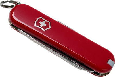 Victorinox Classic SD Schweizer Taschenmesser Gesamtlänge 8Stück mit Klinge aus Rostfreier Stahl