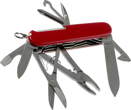 Victorinox Deluxe Tinker Schweizer Taschenmesser Rot