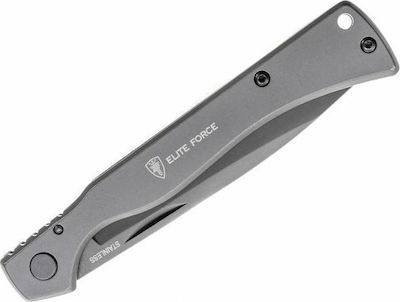 Elite Force EF 154 Pocket Knife Silver with Blade made of Stainless Steel