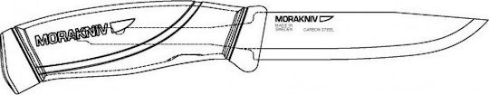 Morakniv Companion (S) Μαχαίρι Military Green σε Θήκη