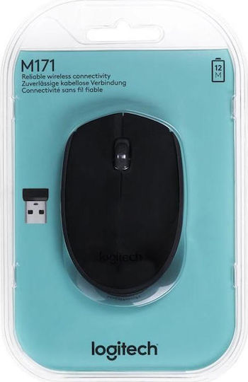 Logitech M171 Ασύρματο Mini Ποντίκι Μαύρο