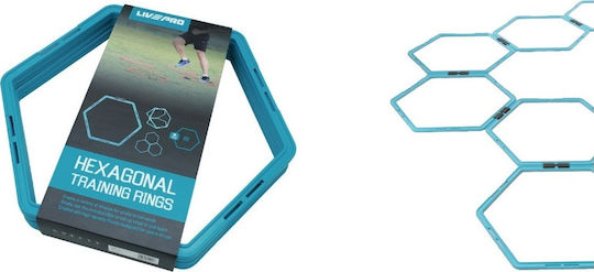 Live Pro Acceleration Ladder Εξάγωνο In Light Blue Colour