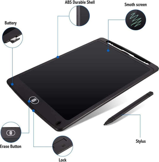 LCD Writing Tablet 10" Black