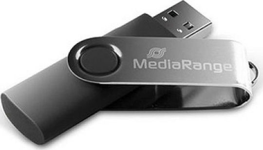 MediaRange 64GB USB 2.0 Stick Ασημί