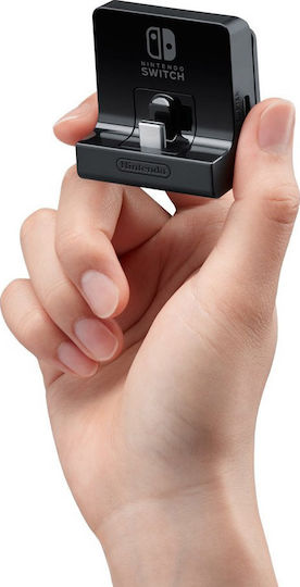 Nintendo Βάση Φόρτισης για 1 χειριστήριο Switch Μαύρη