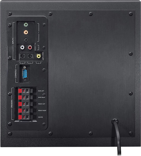 Logitech Z906 Компютърни тонколони 5.1 с мощност 500W в Черен цвят