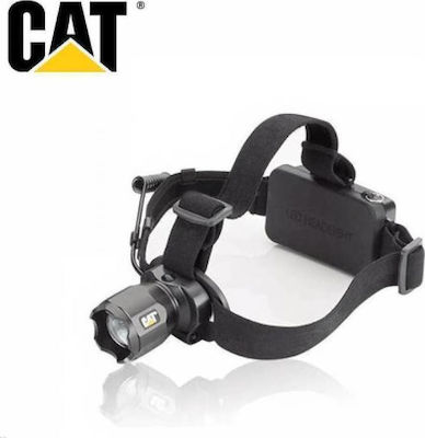 CAT Rechargeable Headlamp LED Waterproof with Maximum Brightness 380lm