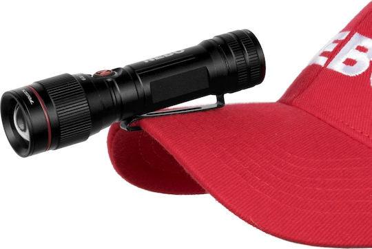 Nebo Rechargeable Flashlight LED Dual Function with Maximum Brightness 450lm Redline Flex 1 x AA