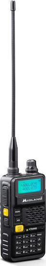 Midland CT590 S Ασύρματος Πομποδέκτης UHF/VHF 5W με Μονόχρωμη Οθόνη
