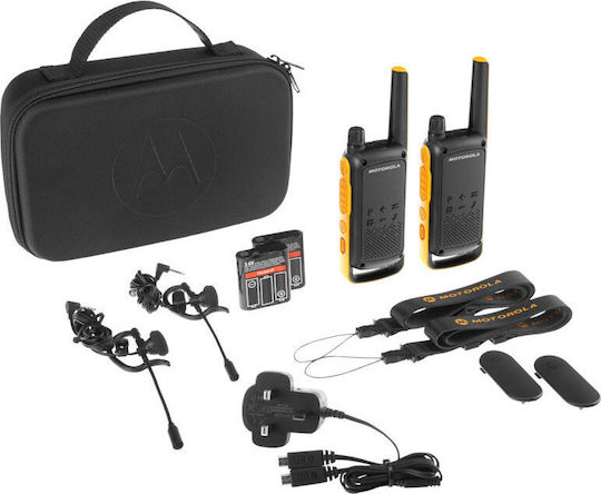 Motorola Talkabout T82 Extreme Transmițător Wireless PMR 0.5W cu Ecran Monocrom Set 2buc