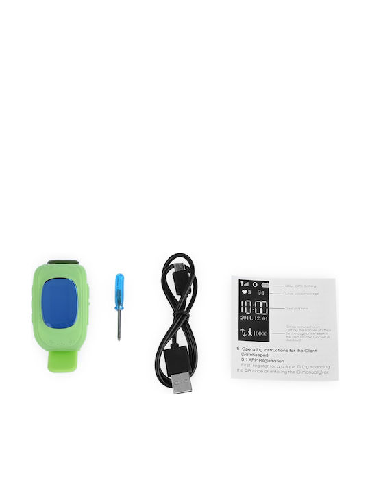 Kinderuhr mit GPS Grünes