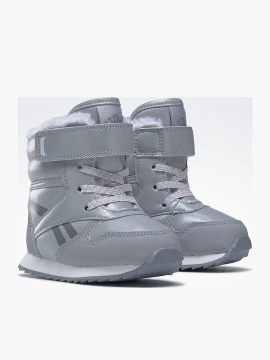 Jogger Snow Παιδικές Μπότες Χιονιού με Σκρατς Γκρι