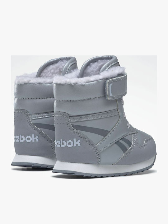 Jogger Snow Παιδικές Μπότες Χιονιού με Σκρατς Γκρι