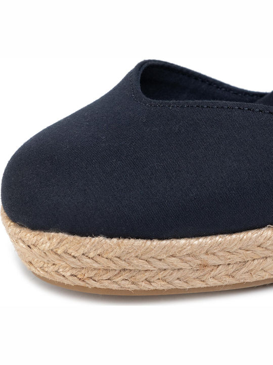 Platforme Dama Tip Espadrile Albastru Marin