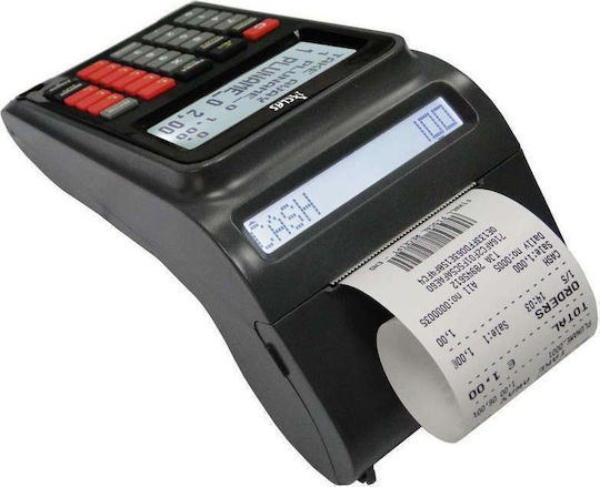 Aclas DTec-150 Ταμειακή Μηχανή Εστιατορίου με Μπαταρία σε Μαύρο Χρώμα