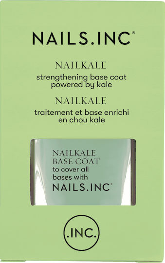 Nails Inc Nailkale Superfood Strat de bază pentru lacuri de unghii obișnuite 14ml