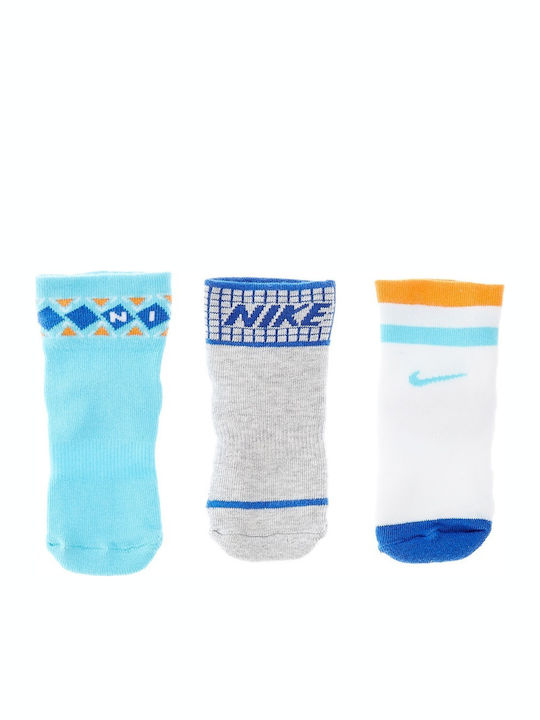 Nike Αθλητικά Παιδικά Σοσόνια για Αγόρι Πολύχρωμα 3 Ζευγάρια