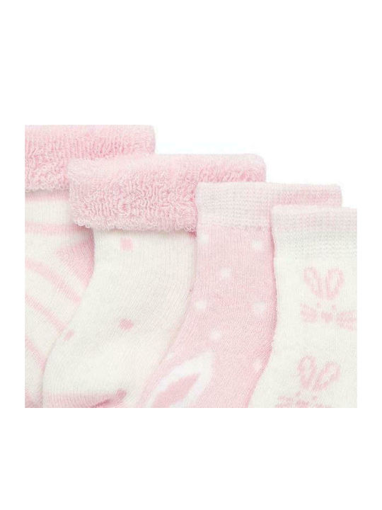 Mayoral Kinderstrümpfe Knöchelsocken Rosa 4 Paare