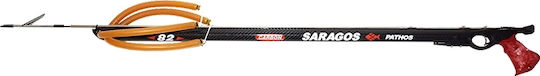 Pathos Speargun with Rubber Saragos Carbon 82cm