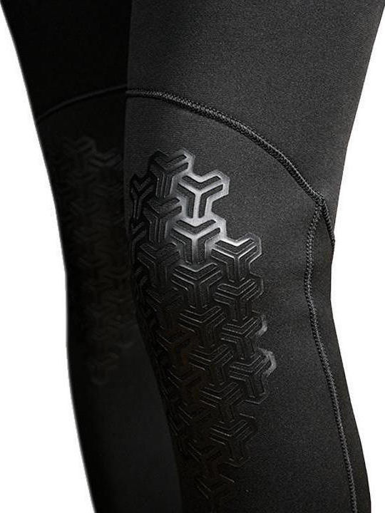 Pathos Onyx Divisible Wetsuit Shaved with Chest Pad for Speargun Black 5mm