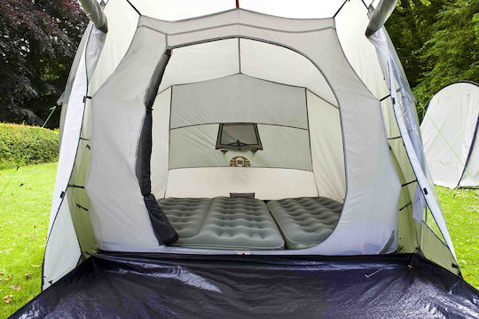 Coleman Σκηνή Camping Τούνελ Πράσινη με Διπλό Πανί 4 Εποχών για 6 Άτομα 640x230x205εκ.