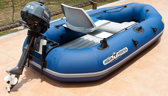 Aqua Marina Classic Aufblasbares Boot 2 Personen Türkis mit Rudern & Pumpe 265x134cm
